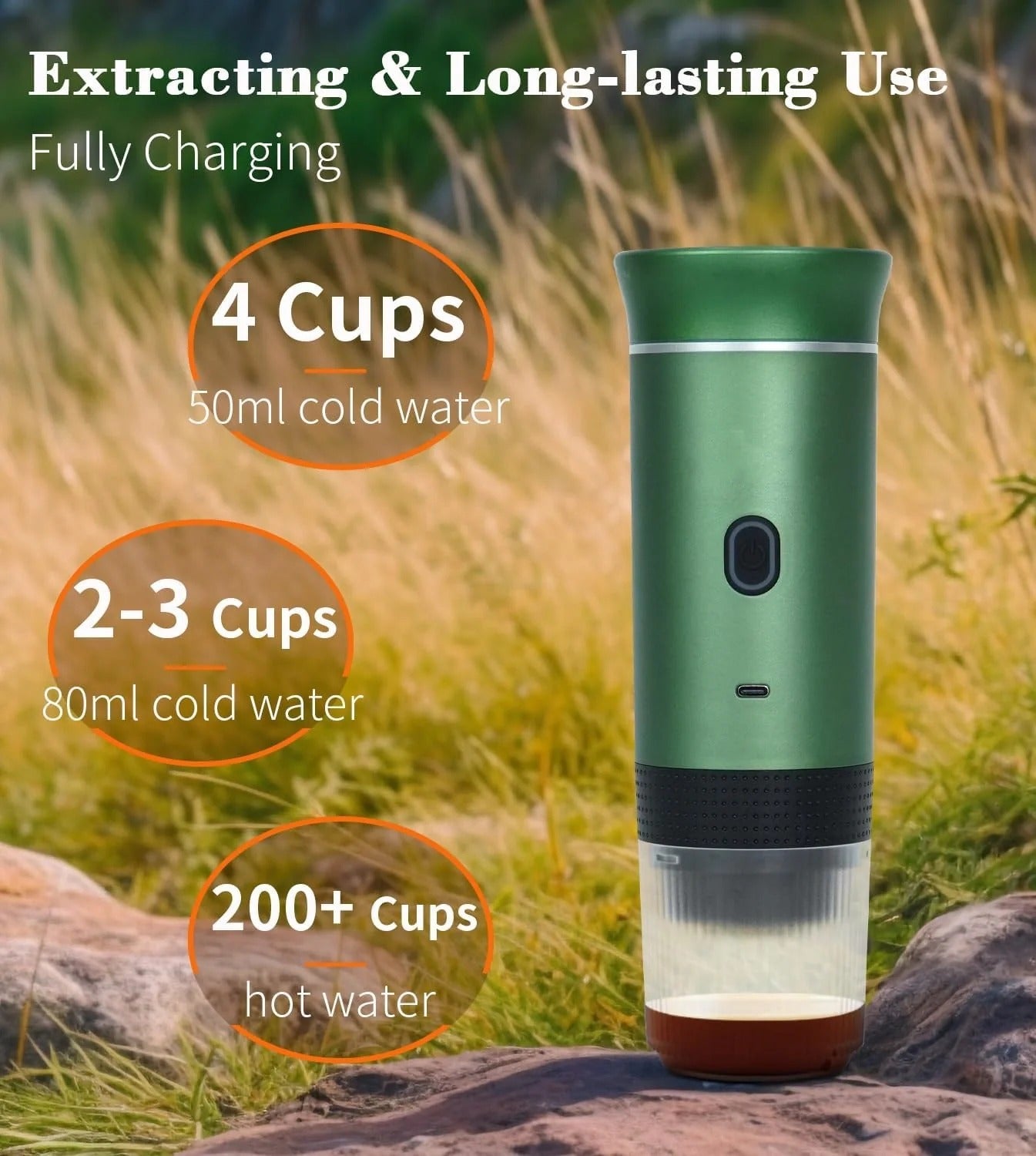 Coffeeports™ Portable Espresso Coffee Maker